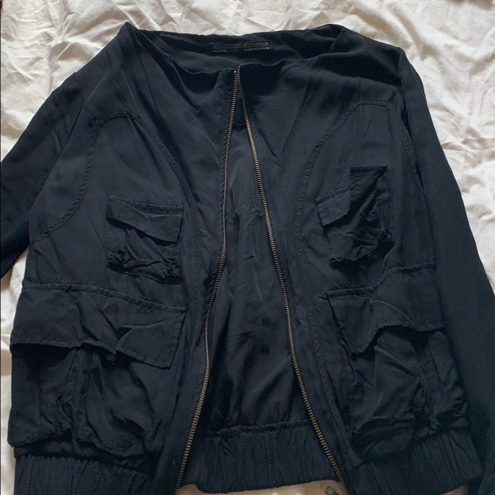 All saints black jacket